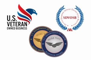 US Veteran Owned Business - HIRE Vets US DOL Award - SDVOSB